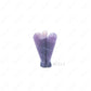 lepidolite crystal angel statue