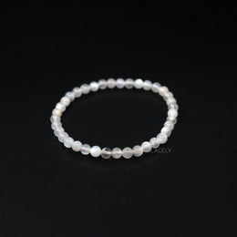 milky moonstone bracelet