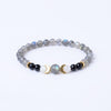 Moon phase labradorite bracelet