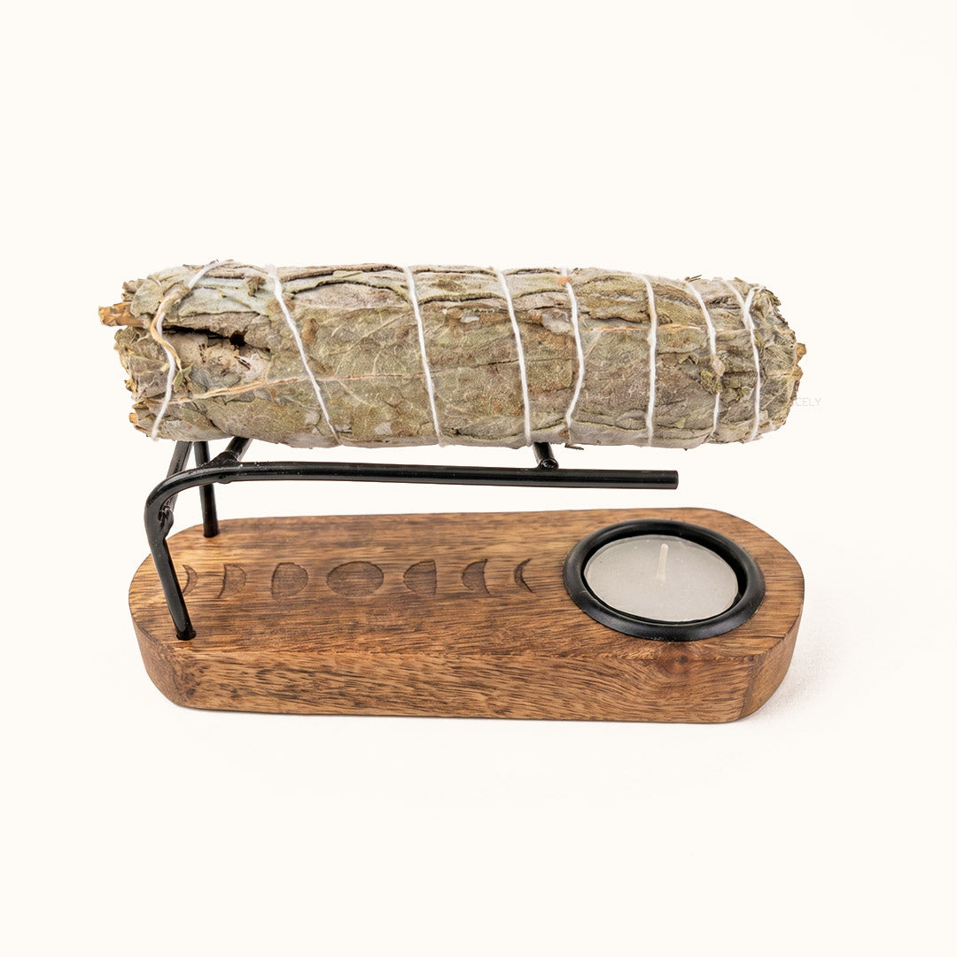 Moon phase ritual burner