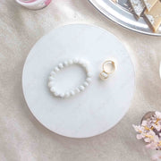 moonstone ring and moonstone bracelet rakhi hamper for sister 