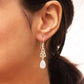 moonstone celtic drop earrings sterling silver