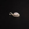 moonstone crystal pendant