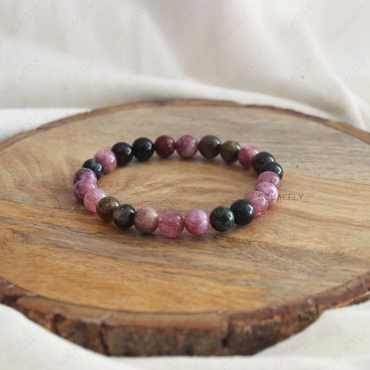 multi tourmaline crystal