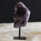 Natural and authentic amethyst geode