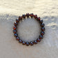 Natural hessonite gemstone energy bracelet