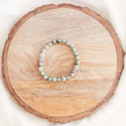 Natural labradorite stone bracelet