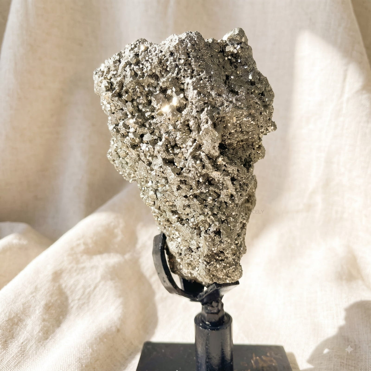 Natural Peruvian Pyrite Mineral Formation