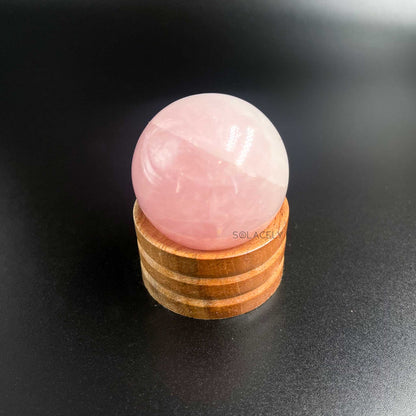 natural rose quartz