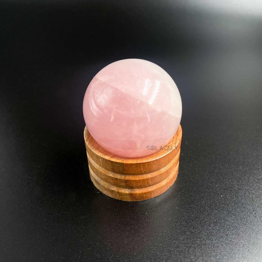 natural rose quartz