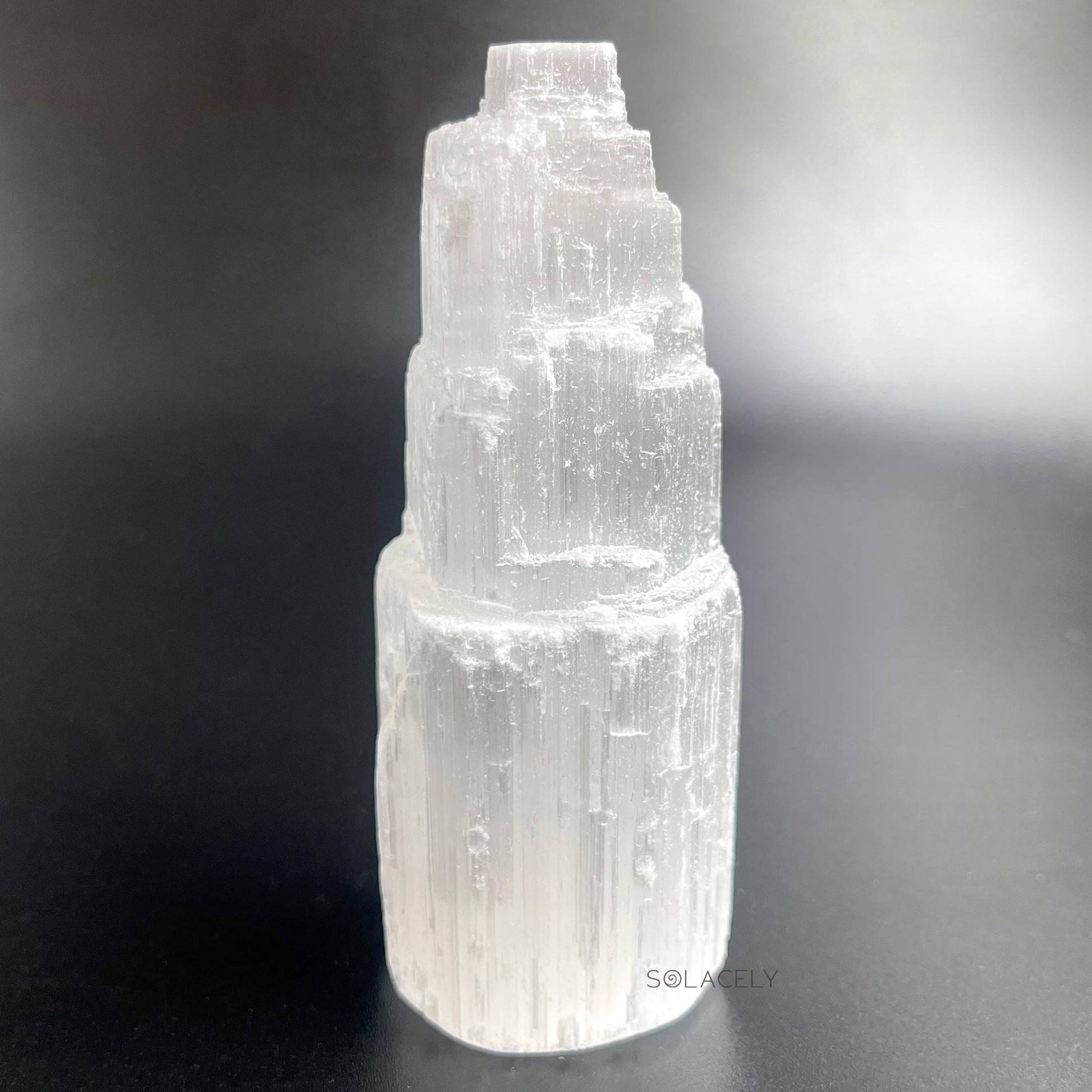 natural selenite tower