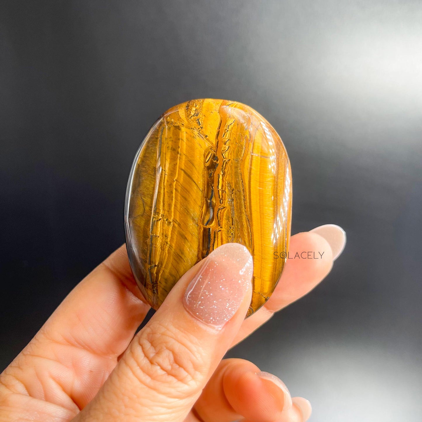 natural tigers eye crystal