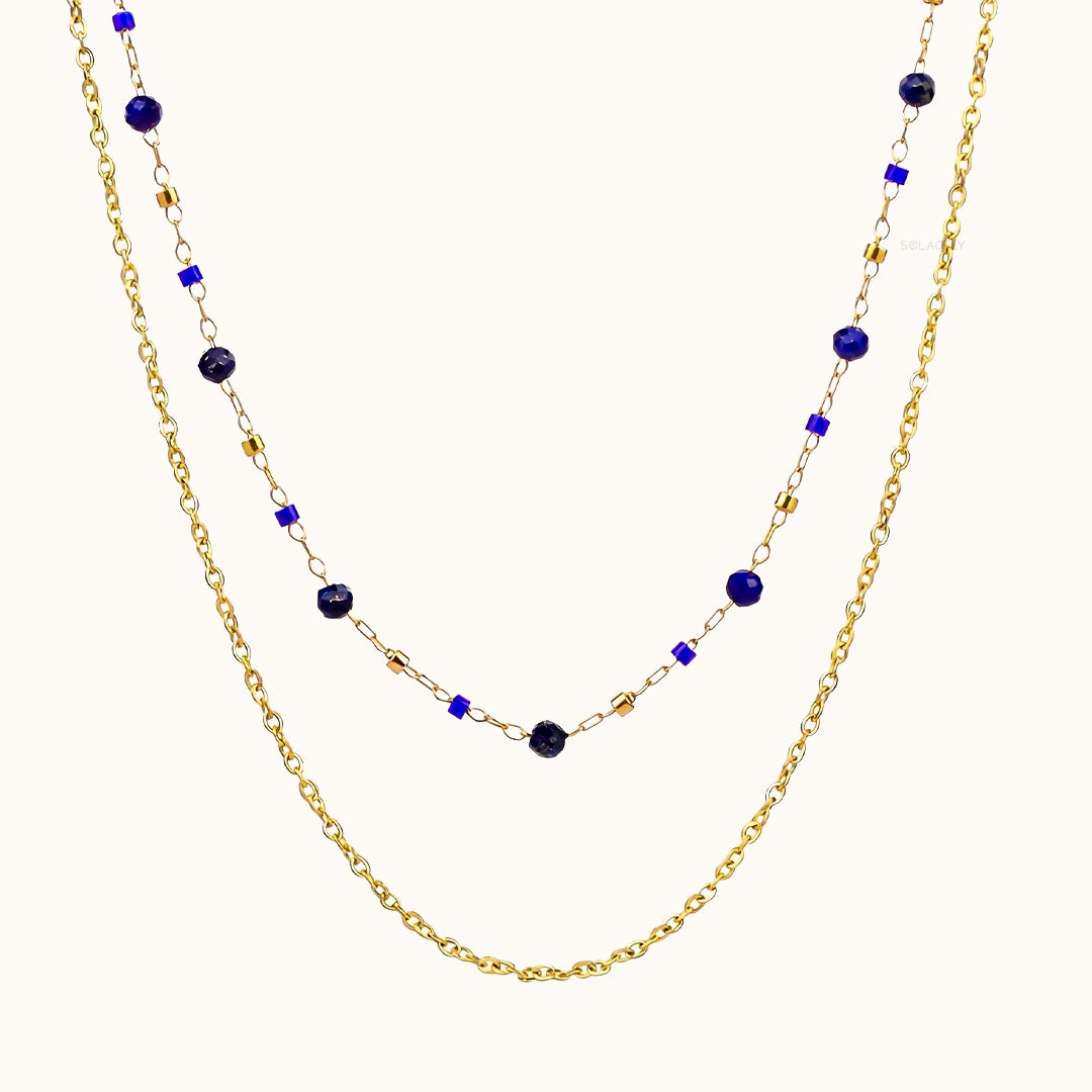Lapis Lazuli Layered Necklace