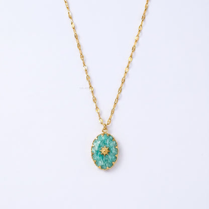 North star amazonite necklace