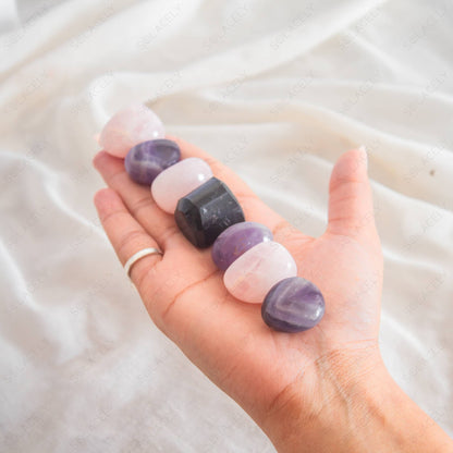 protection and peace tumbled stone 