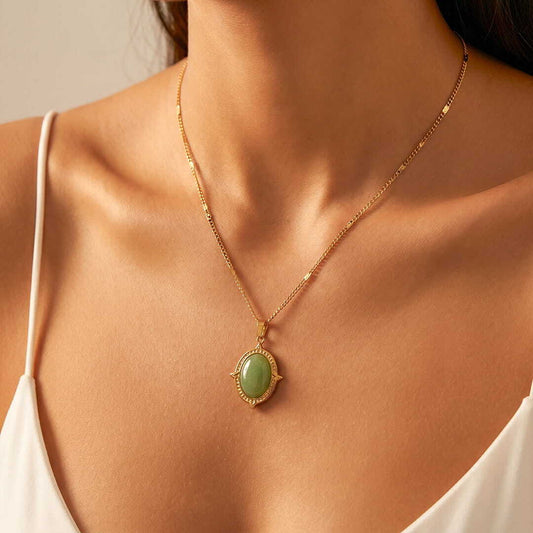 Guiding Star Green Aventurine Necklace