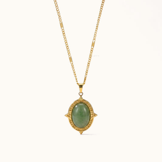 Guiding Star Green Aventurine Necklace