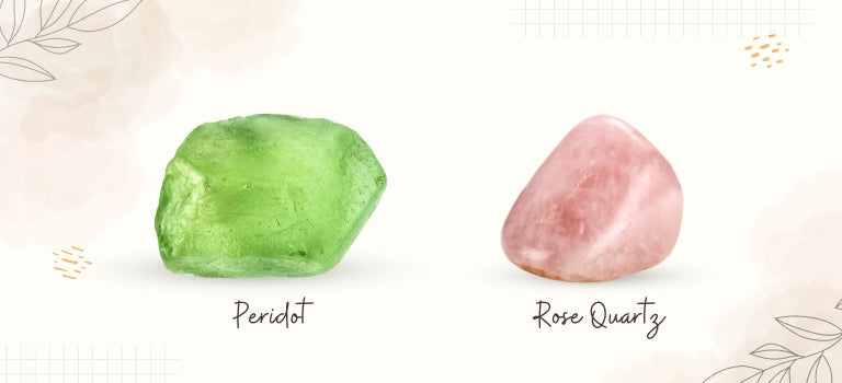 Explore Peridot and Rose Quartz: Uses and Benefits – Solacely
