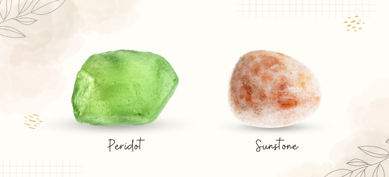 peridot and sunstone mobile banner image