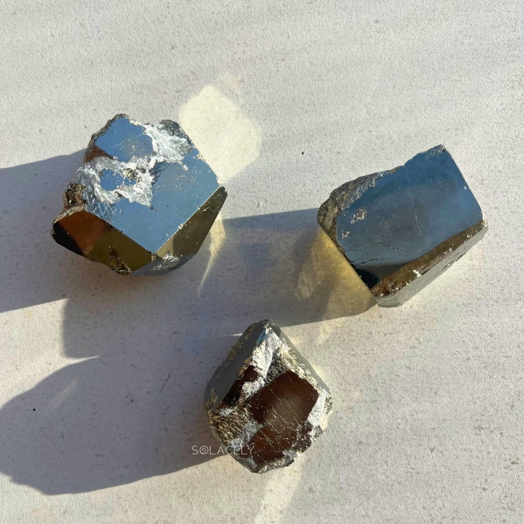 Peruvian pyrite cube collector specimen