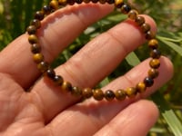 Tiger’s Eye Bracelet 4mm Beads