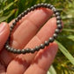 Pyrite Bracelet - 4mm Beads