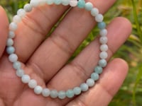 Amazonite Bracelet - 4mm Beads