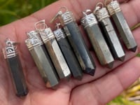 Pyrite Pencil Pendant