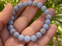 Angelite Bracelet - 8mm Beads