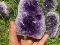 Crystal Cluster with Rich Color