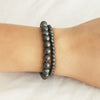 pyrite bead bracelets