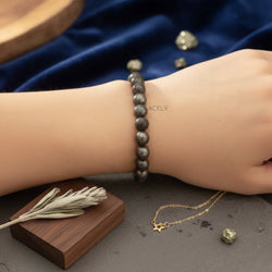 pyrie crystal bracelet 8mm beads