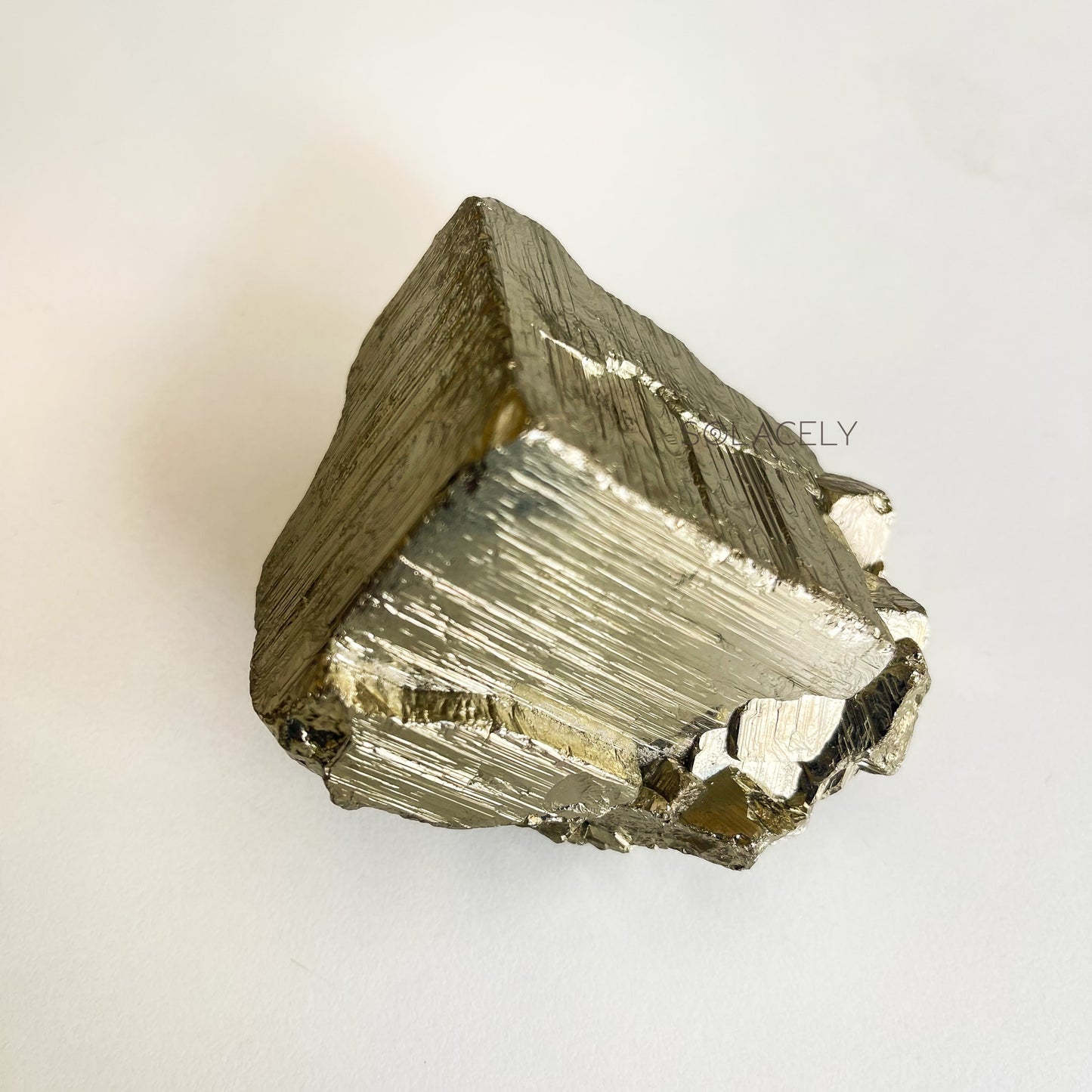 Peruvian Pyrite Cluster - Golden Manifestor