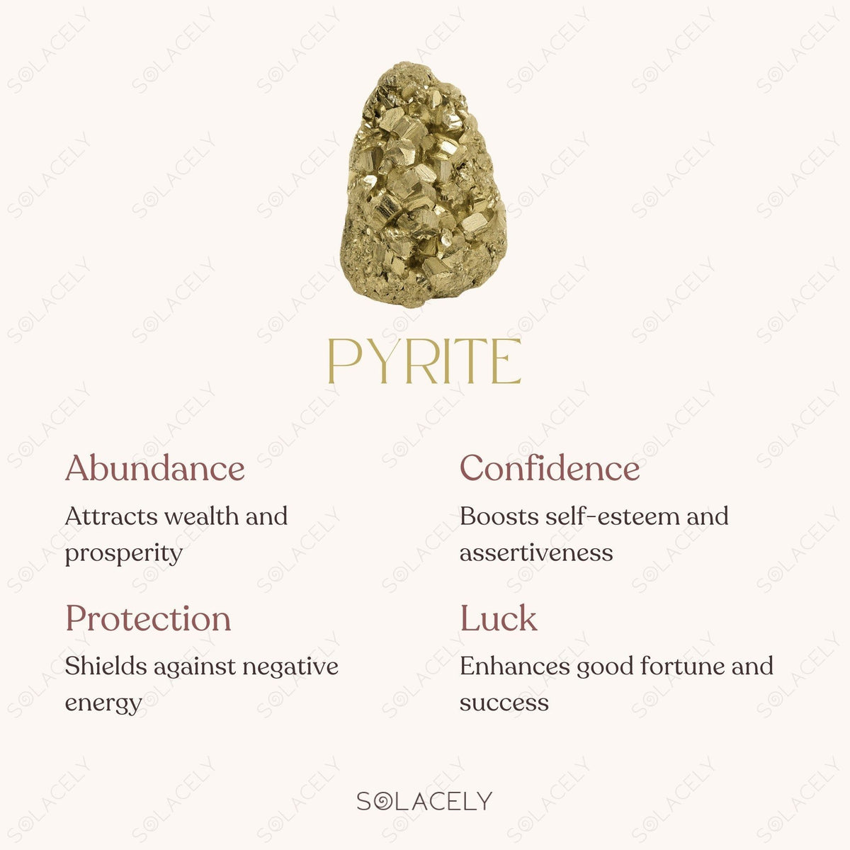 pyrite raw cluster properties