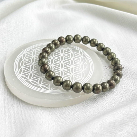Crystal Bracelet With Selenite Plate | Ideal for Gifting
