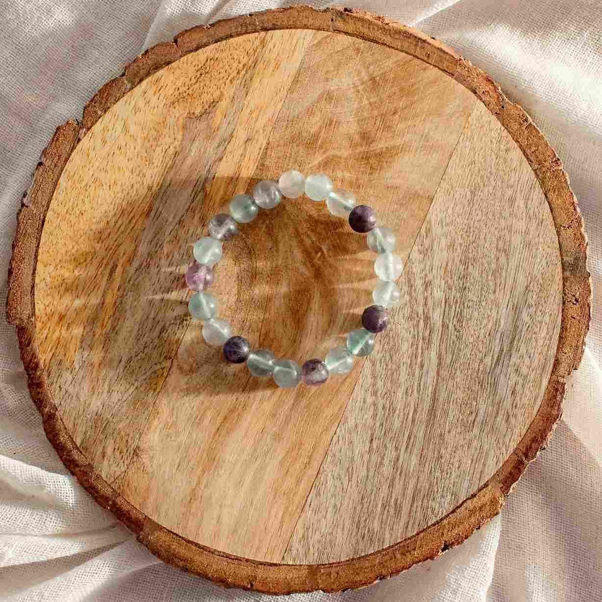 rainbow fluorite 8mm bracelet benefits
