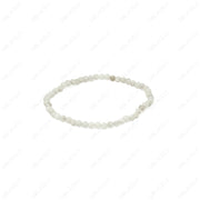 4mm beads rainbow moonstone bracelet