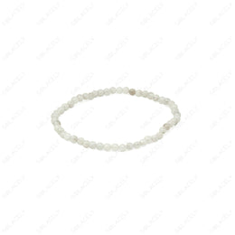 4mm beads rainbow moonstone bracelet