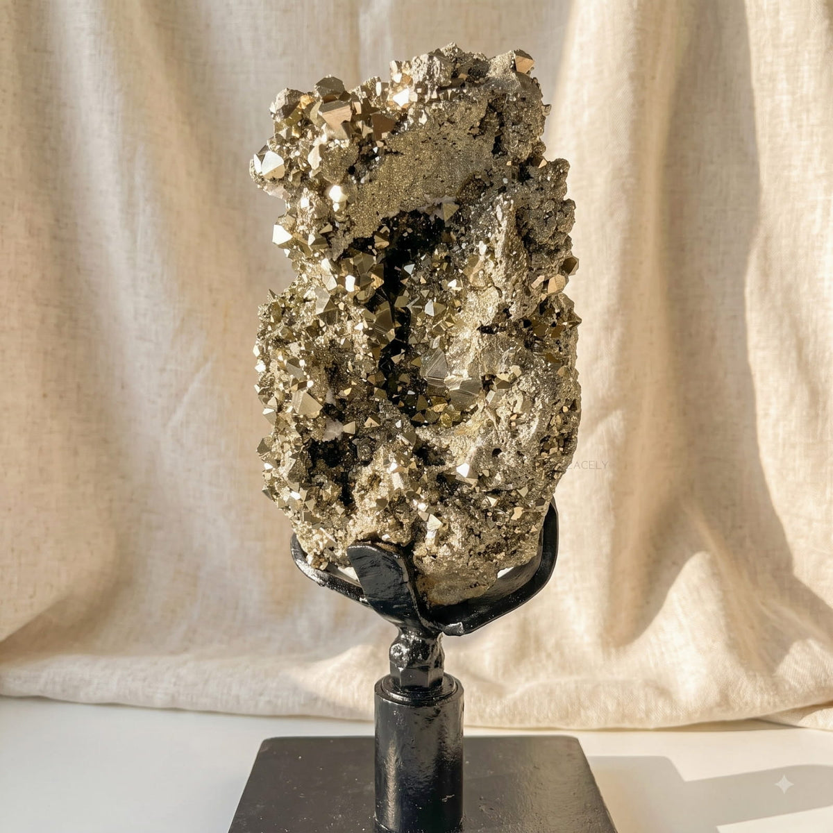 Raw Peruvian Pyrite Mineral Specimen