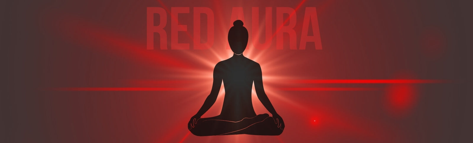 red aura banner image