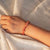 red carnelian chip bracelet