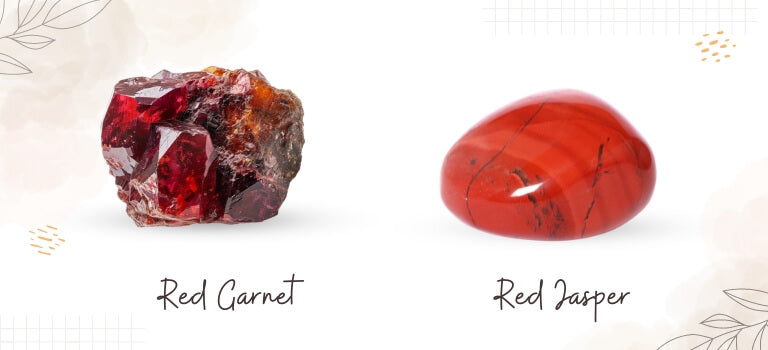 red garnet and red jasper mobile banner image