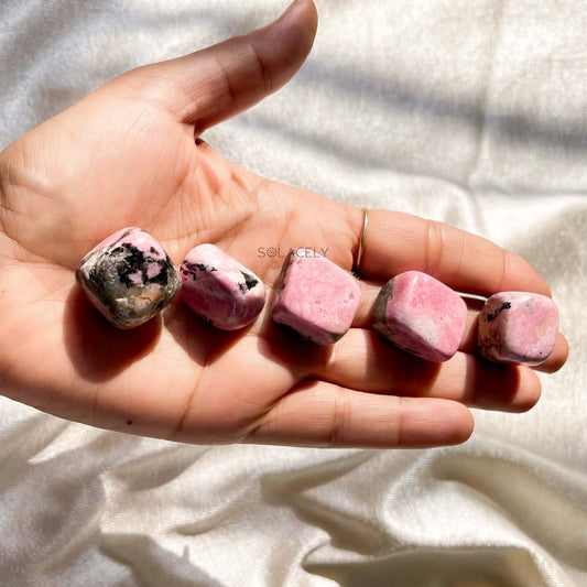 Rhodonite Tumbled Healing Stones