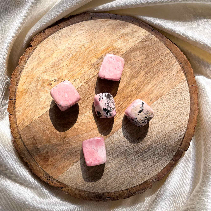 Rhodonite Tumbles