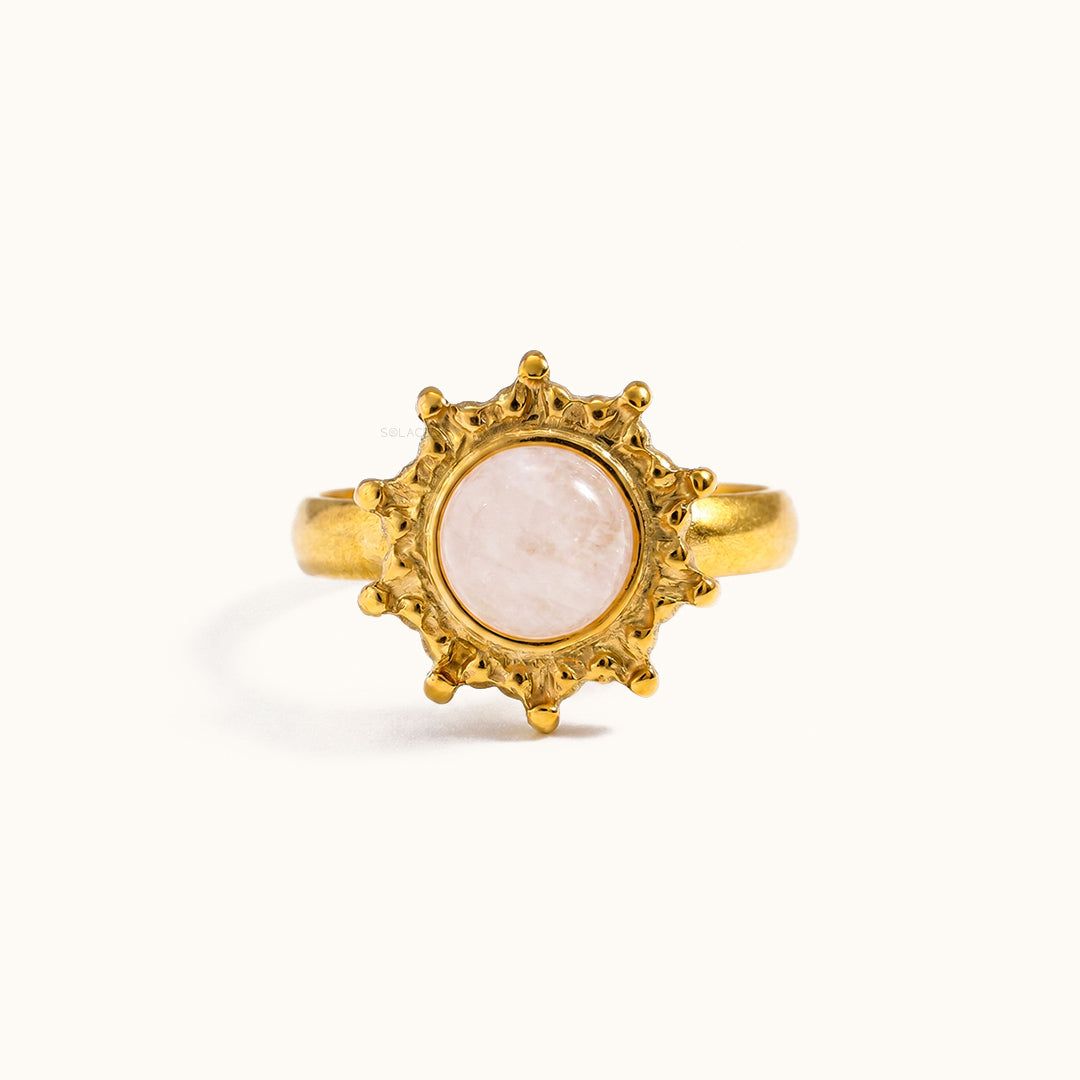 Rose Quartz Ring