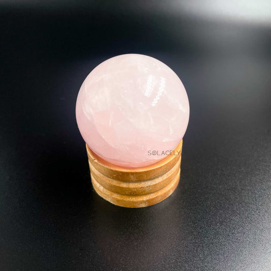 rose quartz energy sphere