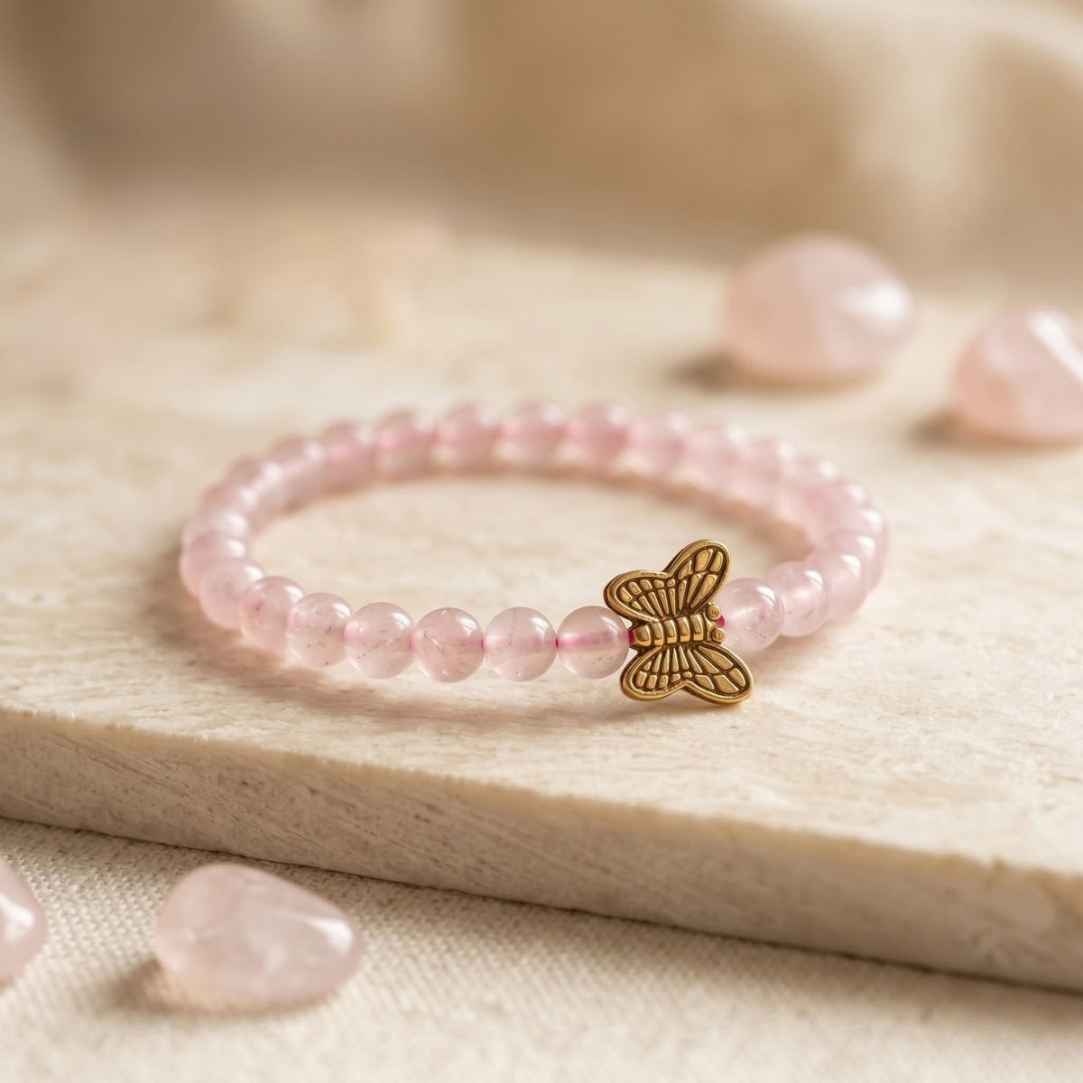 Nanhi Devi Crystal Butterfly Bracelets