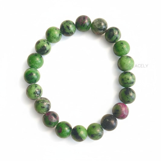 Ruby Zoisite Bracelet
