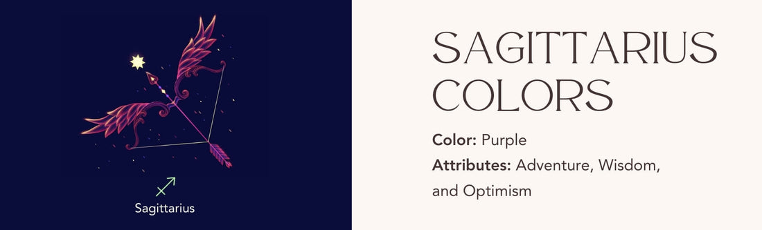 sagittarius colors banner image