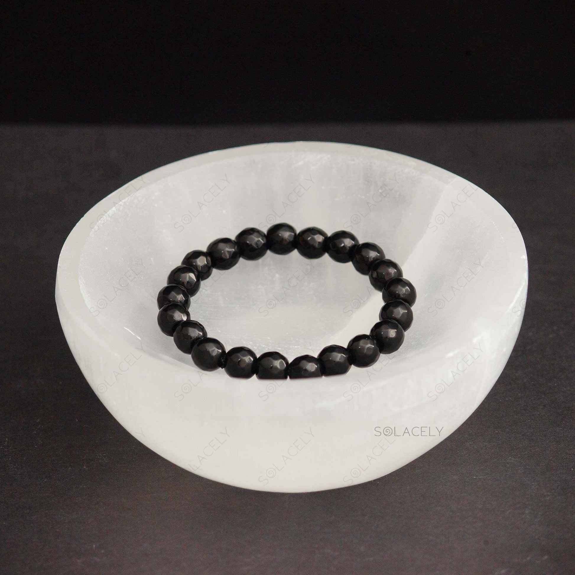 selenite bowl 4 inches